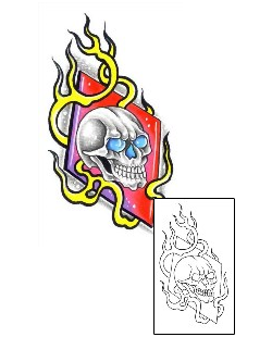 Picture of Horror tattoo | G1F-00543