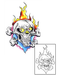 Picture of Horror tattoo | G1F-00544