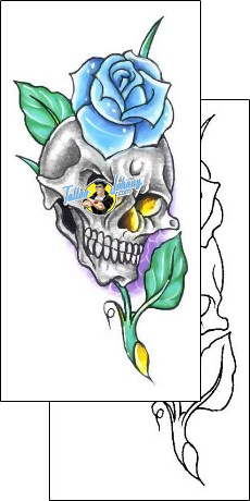 Skull Tattoo horror-skull-tattoos-gary-davis-g1f-00550
