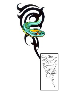 Snake Tattoo Reptiles & Amphibians tattoo | G1F-00557