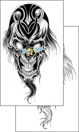 Evil Tattoo skull-tattoos-gary-davis-g1f-00603