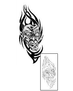 Devil - Demon Tattoo Tattoo Styles tattoo | G1F-00612