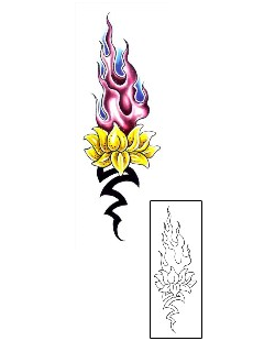 Lotus Tattoo Plant Life tattoo | G1F-00642