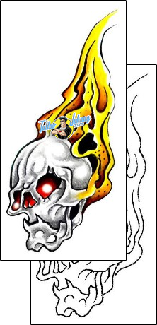 Skull Tattoo horror-skull-tattoos-gary-davis-g1f-00660