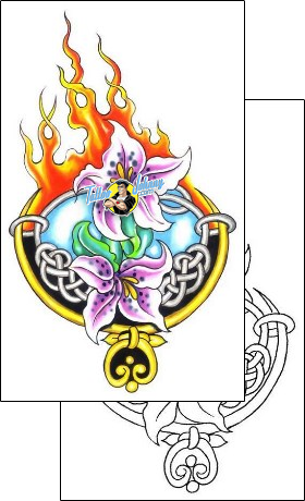 Fire – Flames Tattoo miscellaneous-fire-tattoos-gary-davis-g1f-00668