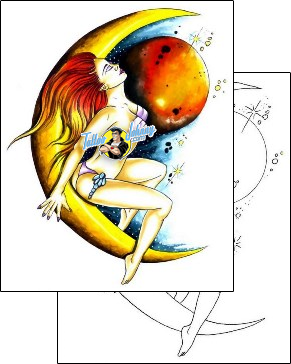 Moon Tattoo astronomy-moon-tattoos-gary-davis-g1f-00677
