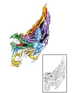 Dragon Tattoo Mythology tattoo | G1F-00683