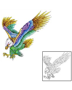 Patriotic Tattoo Animal tattoo | G1F-00685