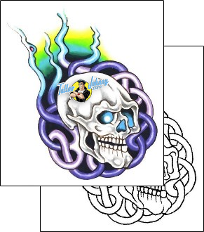 Skull Tattoo horror-skull-tattoos-gary-davis-g1f-00704