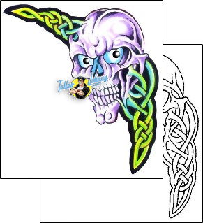 Skull Tattoo celtic-tattoos-gary-davis-g1f-00711