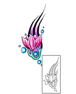 Lotus Tattoo Plant Life tattoo | G1F-00759