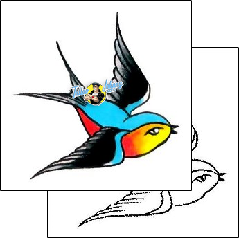 Bird Tattoo animal-bird-tattoos-gary-davis-g1f-00860