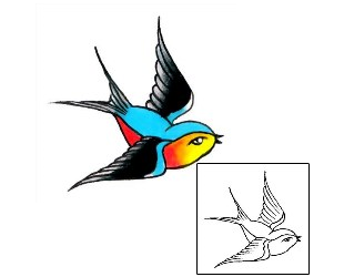 Bird Tattoo Animal tattoo | G1F-00860