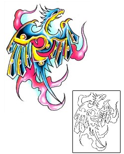 Phoenix Tattoo Mythology tattoo | G1F-00863