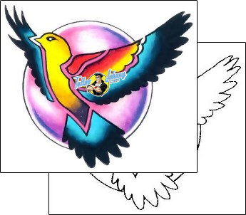 Bird Tattoo bird-tattoos-gary-davis-g1f-00866
