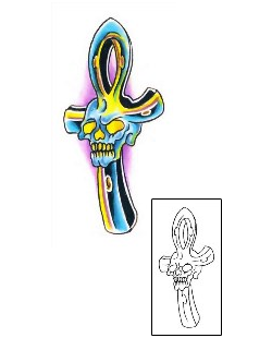 Ankh Tattoo Miscellaneous tattoo | G1F-00884