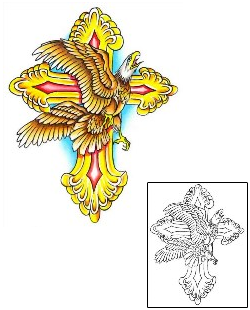 Eagle Tattoo Religious & Spiritual tattoo | G1F-00894