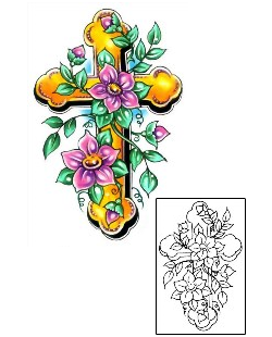 Vine Tattoo Religious & Spiritual tattoo | G1F-00898