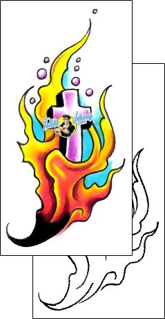 Fire – Flames Tattoo miscellaneous-fire-tattoos-gary-davis-g1f-00910