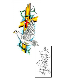 Dove Tattoo Religious & Spiritual tattoo | G1F-00934