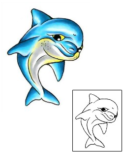 Dolphin Tattoo Tattoo Styles tattoo | G1F-00953