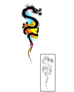 Dragon Tattoo Mythology tattoo | G1F-00977