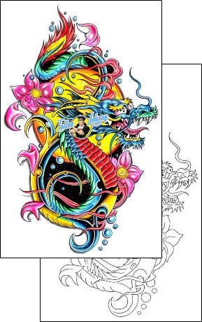 Dragon Tattoo fantasy-dragon-tattoos-gary-davis-g1f-00979