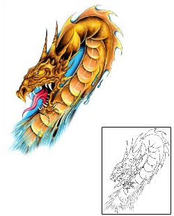 Dragon Tattoo Mythology tattoo | G1F-00982