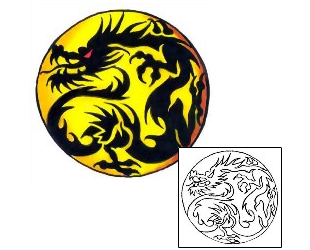 Dragon Tattoo Mythology tattoo | G1F-00983