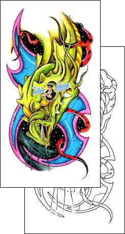 Dragon Tattoo fantasy-dragon-tattoos-gary-davis-g1f-00996