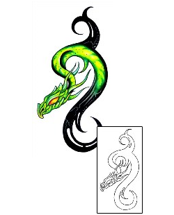 Dragon Tattoo Mythology tattoo | G1F-00998