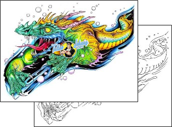 Dragon Tattoo fantasy-dragon-tattoos-gary-davis-g1f-01000