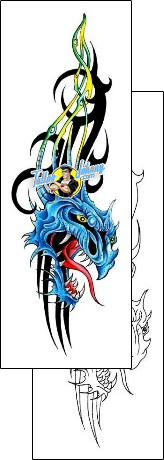 Dragon Tattoo fantasy-tattoos-gary-davis-g1f-01003