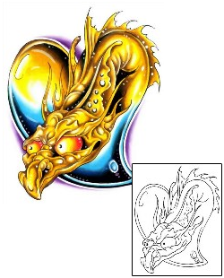 Dragon Tattoo Mythology tattoo | G1F-01006