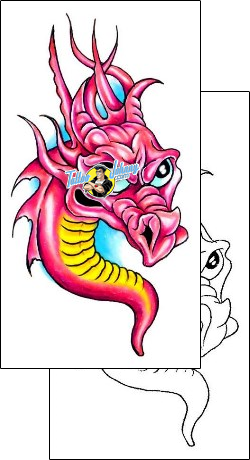 Dragon Tattoo fantasy-tattoos-gary-davis-g1f-01007