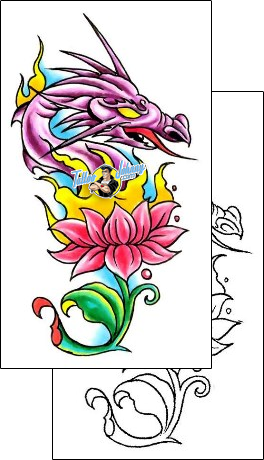Dragon Tattoo fantasy-tattoos-gary-davis-g1f-01019
