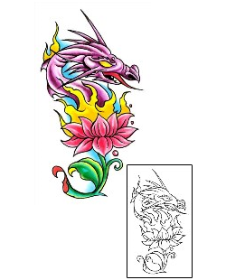 Lotus Tattoo Mythology tattoo | G1F-01019