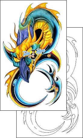 Dragon Tattoo fantasy-tattoos-gary-davis-g1f-01021