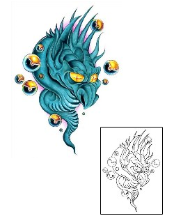 Dragon Tattoo Mythology tattoo | G1F-01023