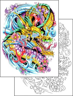 Dragon Tattoo fantasy-dragon-tattoos-gary-davis-g1f-01029
