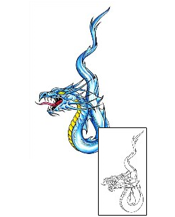 Dragon Tattoo Mythology tattoo | G1F-01031