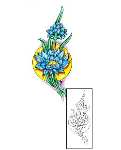 Lotus Tattoo Plant Life tattoo | G1F-01049