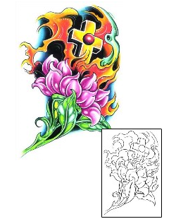 Lotus Tattoo Religious & Spiritual tattoo | G1F-01052