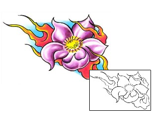 Cherry Blossom Tattoo Miscellaneous tattoo | G1F-01077