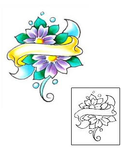 Flower Tattoo Miscellaneous tattoo | G1F-01082