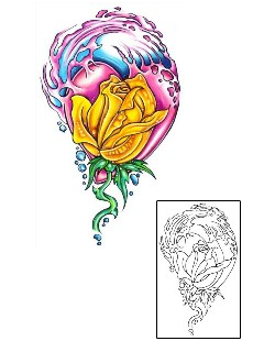 Rose Tattoo Plant Life tattoo | G1F-01089