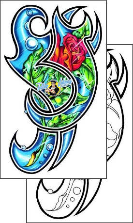 Rose Tattoo plant-life-rose-tattoos-gary-davis-g1f-01094