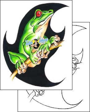 Frog Tattoo reptiles-and-amphibians-frog-tattoos-gary-davis-g1f-01121
