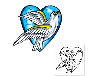 Dove Tattoo For Women tattoo | G1F-01130