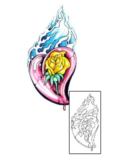 Heart Tattoo For Women tattoo | G1F-01217